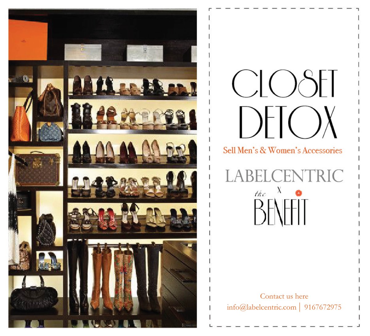 CreativeCo2011's tweet photo. Sell your gently used MEN’s &amp; WOMEN’s luxury accessories &amp; buy yourself new ones only on @LabelCentric x the Benefit https://t.co/RZxQihEv7o