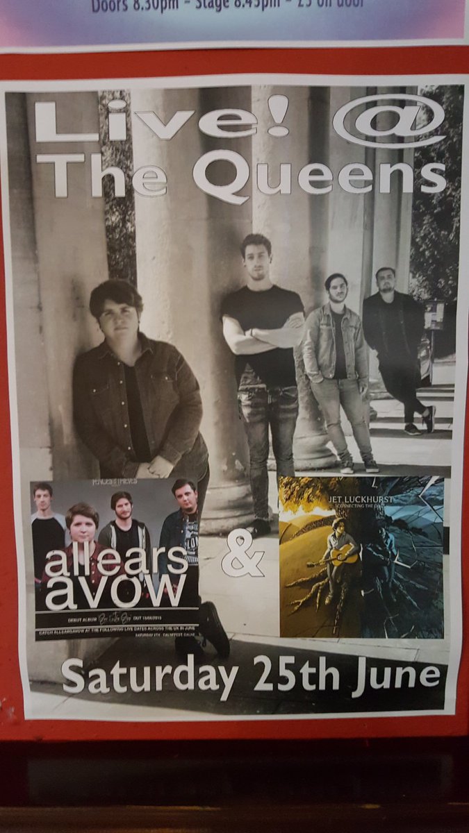 RogerdeanPA's tweet photo. Amazing gig this Saturday @thequeensheadbox https://t.co/CkowFPlp3H