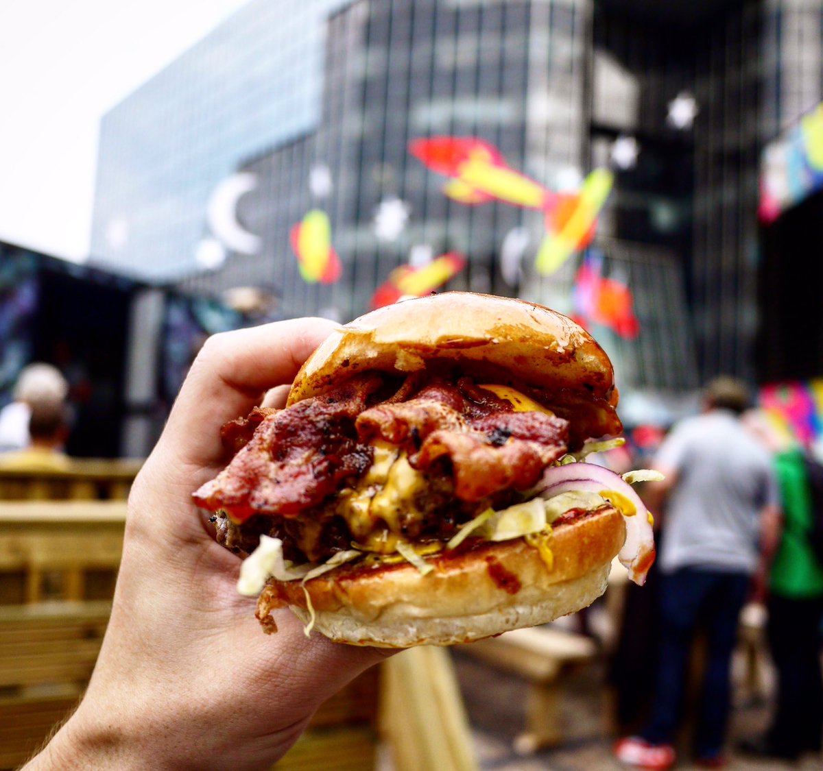 A year since <a href="/burgerbear/">Burger Bear HQ</a> #MagicRoundabout opened its doors. Have a great anniversary tonight guys!