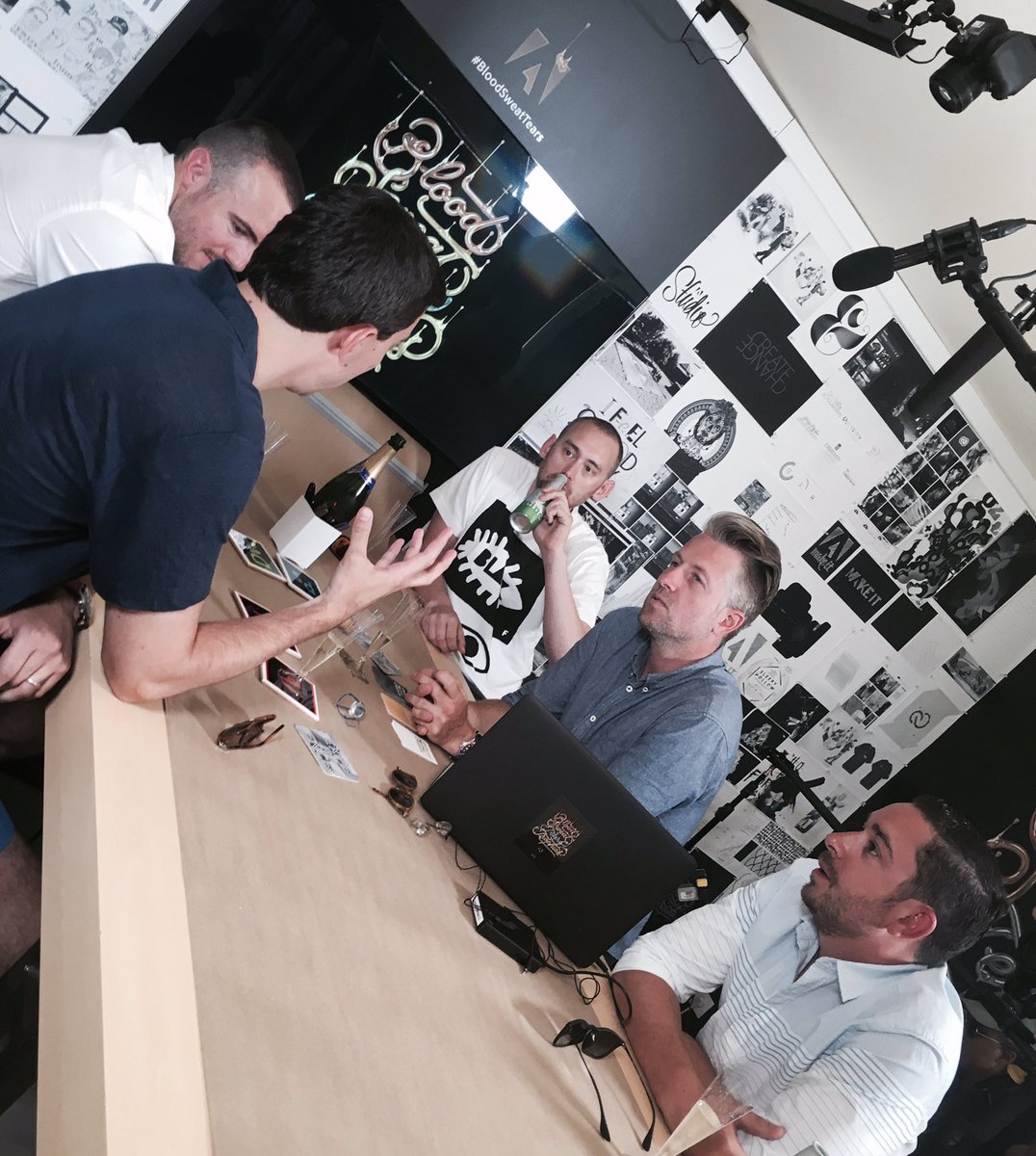 YJBoulder's tweet photo. Deutsch NY on deck talking Art Heist for Good. #CannesLions   #bloodsweattears https://t.co/xVwESZRbR0