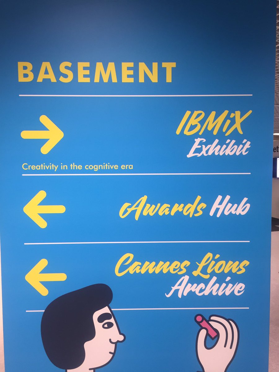 Lot's tweet photo. #CannesLions #cognitivecreativity
#IBMiX come check us out! https://t.co/LDtNZHHv3T