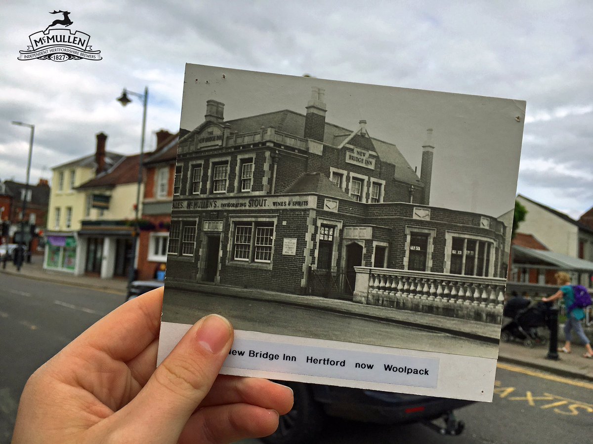 Bringing history to life! The Woolpack in Hertford has been a McMullen pub since 1856, and brewing beer since 1743.