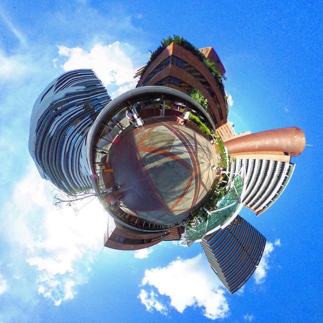 HongKongPolyU's tweet photo. #PolyU as a #LittlePlanet!
#360camera #PolyUSummer https://t.co/05nWxSTpg3