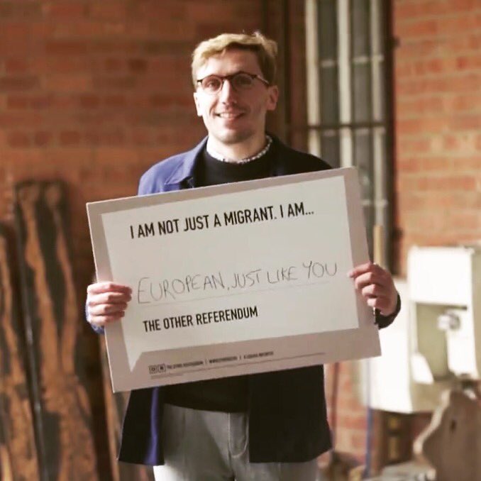 Thibault_B's tweet photo. I am European, just like you.
@lebara initiative
#EURef #OtherRef #VoteRemain #StrongerIn #StrongerTogether https://t.co/Ic3viSrM98