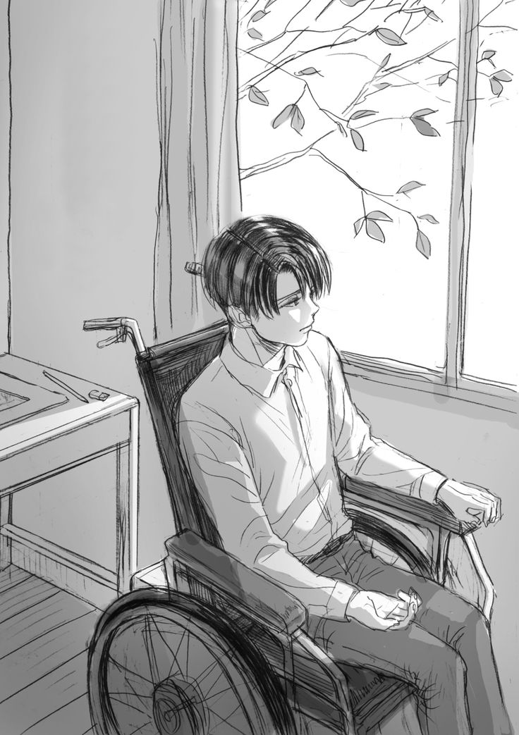 Why is Levi in a Wheelchair