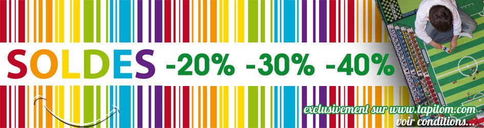TAPITOMpointCOM's tweet photo. -20% -30% et -40% sur une sélection de tapis !
https://t.co/eY9ydMevzB
#tapispourenfant #tapissoldes #tapisvolant https://t.co/FpOOevlB8S