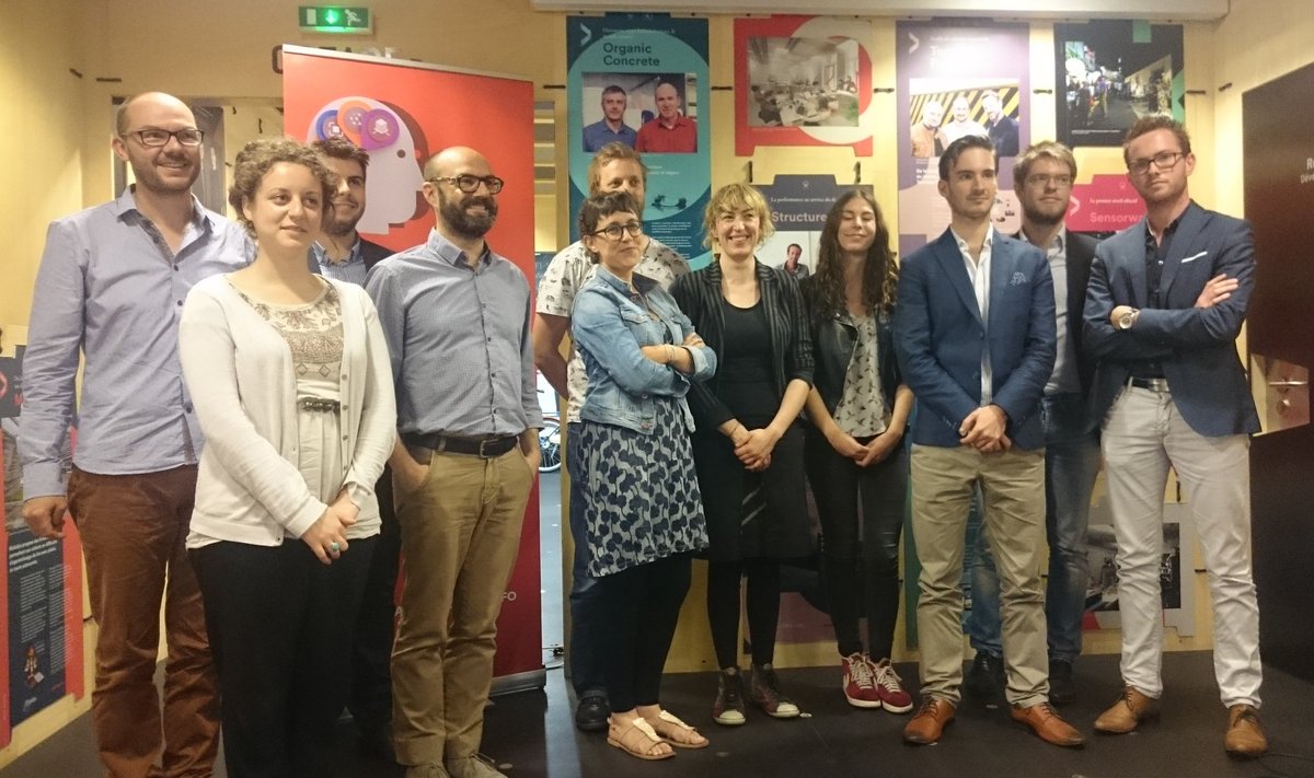 plonchampt's tweet photo. @lesonunique #laureat #CreativFactory @ClusterQDC #nantes #nantestech @pierreboucard #radio #lafrap @lafrap https://t.co/g21tXk4m4w