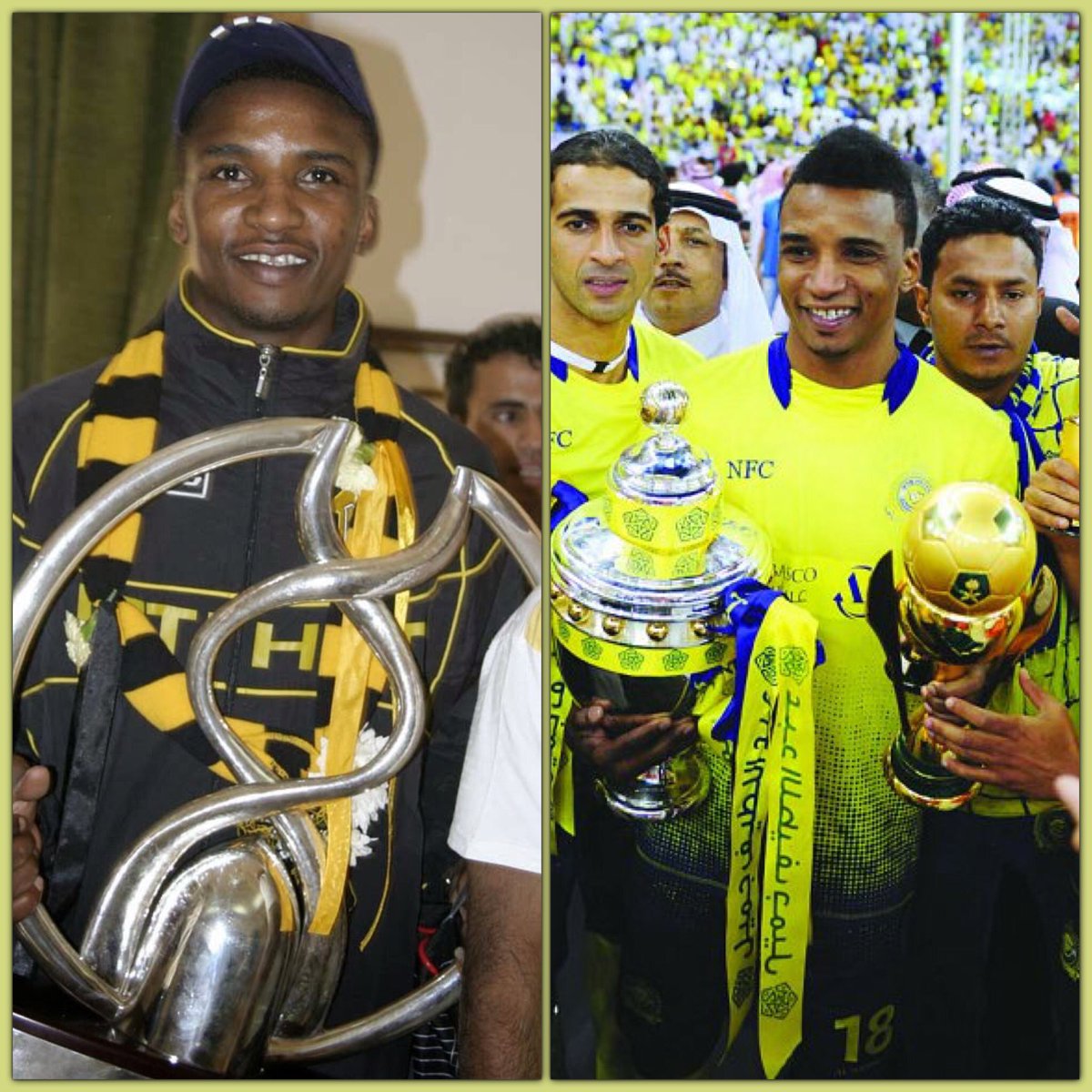 #وداعا_محمد_نور وداعاً يا آخر المجد .. سيذكر التاريخ أن آخر بطولة كانت له مع النصر ..
