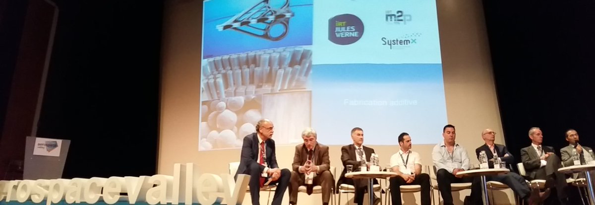 irtSaintEx's tweet photo. Pilote fab additive #ALM @irtSaintEx avec @IRTJulesVerne @IRTSystemX #irtM2P @AerospaceValley #forum2016 https://t.co/tkLQf6OoyV