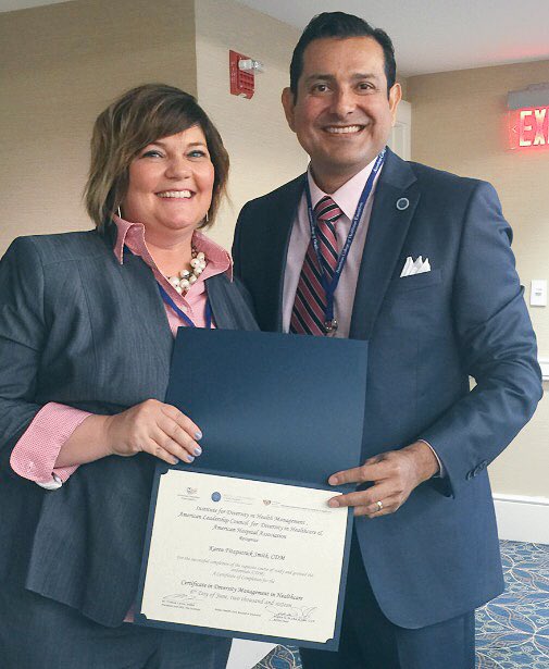 karfitzsmith's tweet photo. #IFD2016 Conference Day 2! Received my certificate in Diversity Management. Feeling fortunate! https://t.co/3j2VDTzUE4
