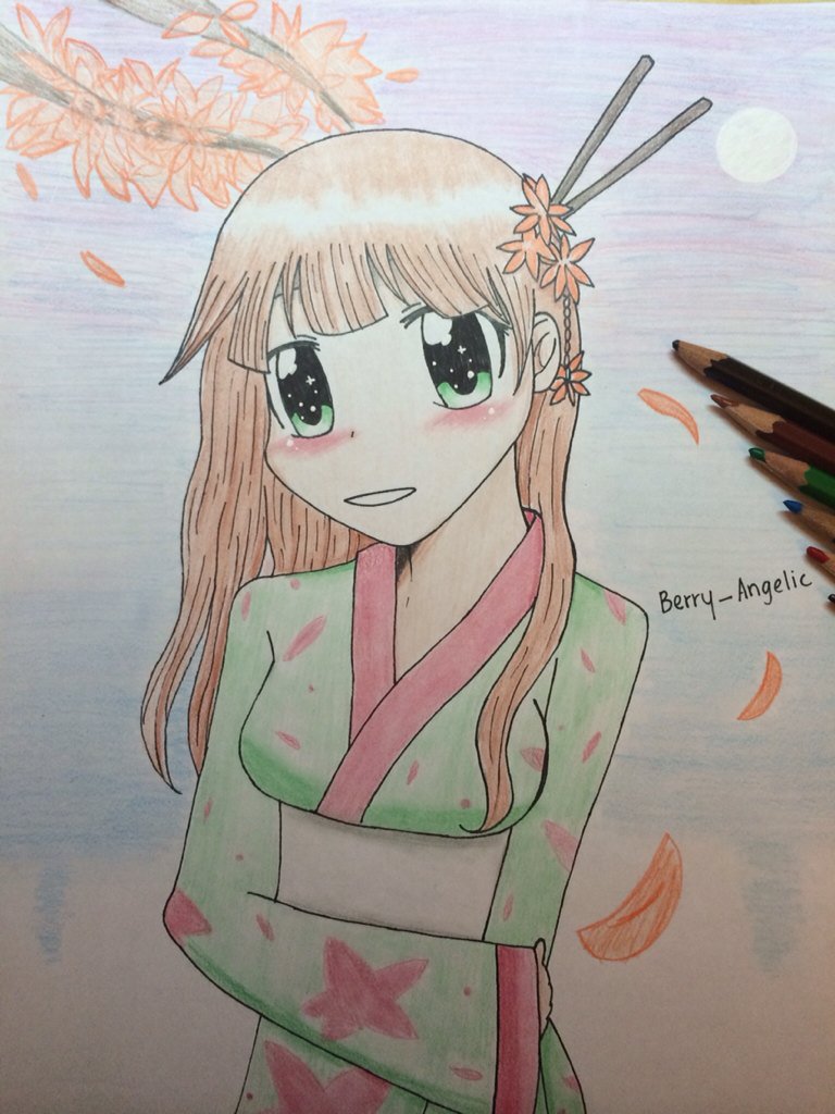 berry_chuu's tweet photo. Kimono Maiden https://t.co/oOojz77n2s