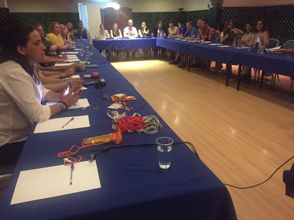 Summer School 2016 is started. For 3 days we'll train over 30 young comrades to become stronger trade unionists!