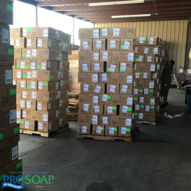 ProSoap's tweet photo. Go ahead , get dirty!  More ProSoap is on the way! #shipping #day #work #wednesday #humday #hustle https://t.co/9HqwEmTKBr
