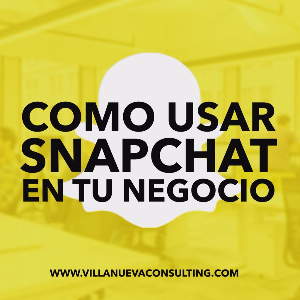 VillanuevaBlog's tweet photo. Mira como puedes usar #snapchat para hacer crecer tu  #negocio https://t.co/1BErrsHeBQ https://t.co/Vc8c2bDNMa