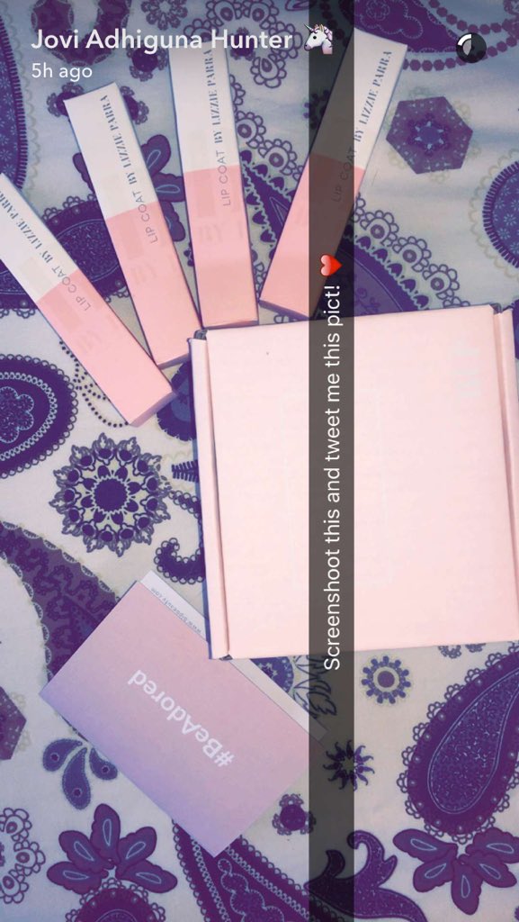 YosephinePiN's tweet photo. Last one deh...sorry for spamming kaJov🦄@joviadhiguna really want to win this blp lip coat❣❣❣ https://t.co/i4dHWB1Myb