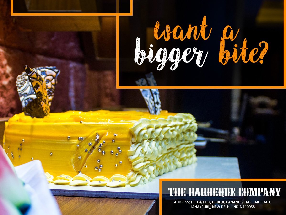 TheBarebequeCo's tweet photo. Sweet temptations that you cant resist!
For Reservations: 8130131091/92
#TheBarbequeCompany #sweet #cake https://t.co/J0MrjBh8KK