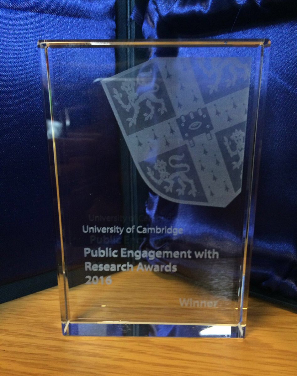 JournaLists has won a Cambridge Uni Vice Chancellor's Public Engagement award! 🍾 

t.co/iaJ6osTbrO?ssr…