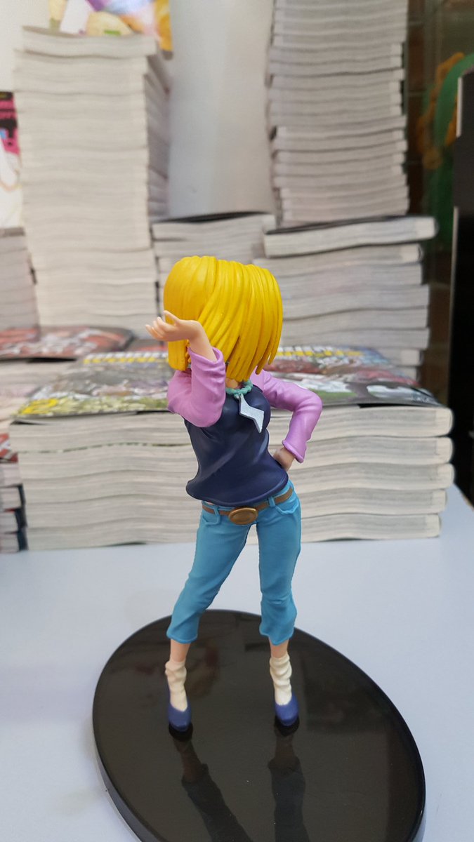 hayakushop's tweet photo. [Figurines] Dispo @hayakushop 4rue Dante 75005 #cyborg18 #Android18 #dragonballz #sculturesbig #banpresto https://t.co/RZ2twm2v76