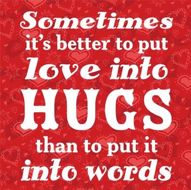 AndroidSending's tweet image. #sometimes it's better to put #love into hugs than to put it into words.
#Lovelife