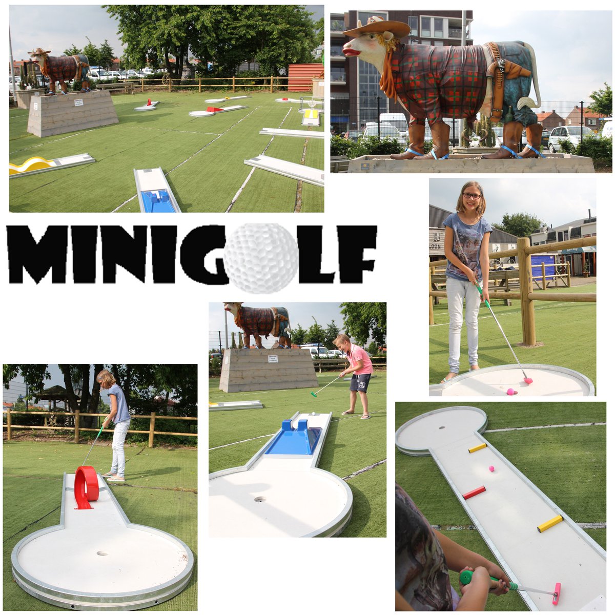 NEW: een 10-holes western minigolfbaan! Leuk voor de kids (en voor mama &amp;papa natuurlijk)--> bit.ly/1OvWfiw