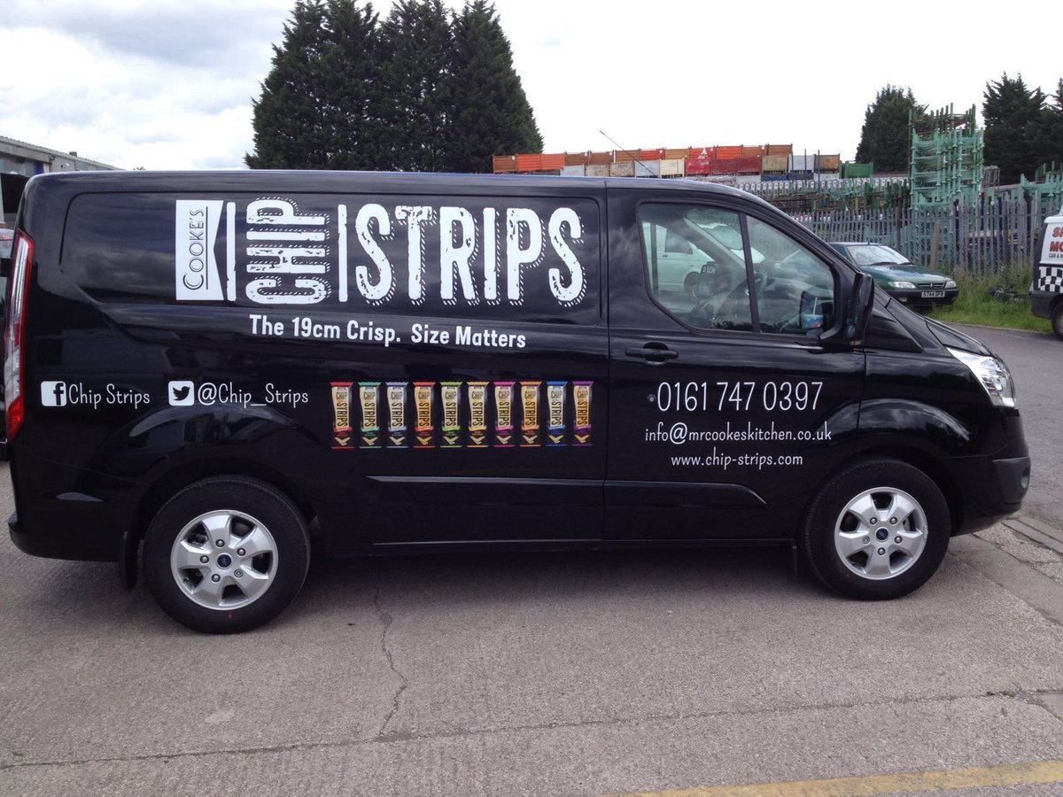 Digi_Revolution's tweet photo. How awesome are these graphics 😎 Van ready for @Chip_Strips #saletown #mcr #decals https://t.co/kxipJVy11p https://t.co/ewZOWHmEyH
