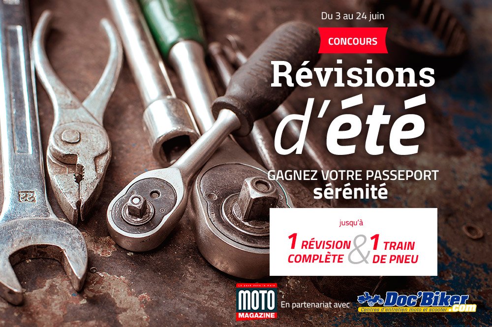 Motomagcom's tweet photo. Plus que 2 jours pour gagner un train de pneus Bridgestone et votre révision d'été #DocBiker https://t.co/qfs4wSjQjt https://t.co/VUP12ldh97