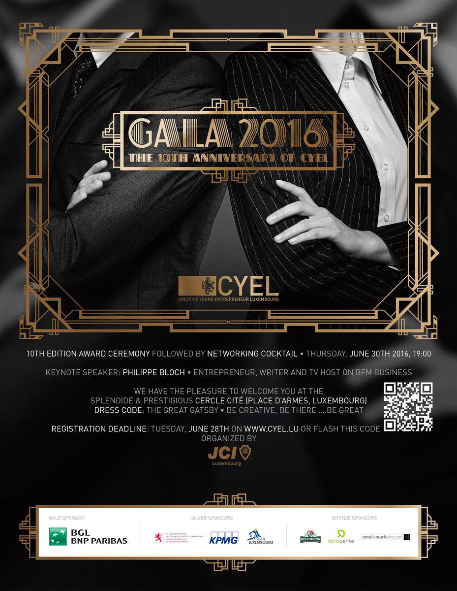 CYEL_Luxembourg's tweet photo. 8 days to D-Day, join us at the 10th Anniversary of #CYEL, register now on https://t.co/dJ6ZnKqfPV @CYEL_Luxembourg https://t.co/5y9v6mqjtQ