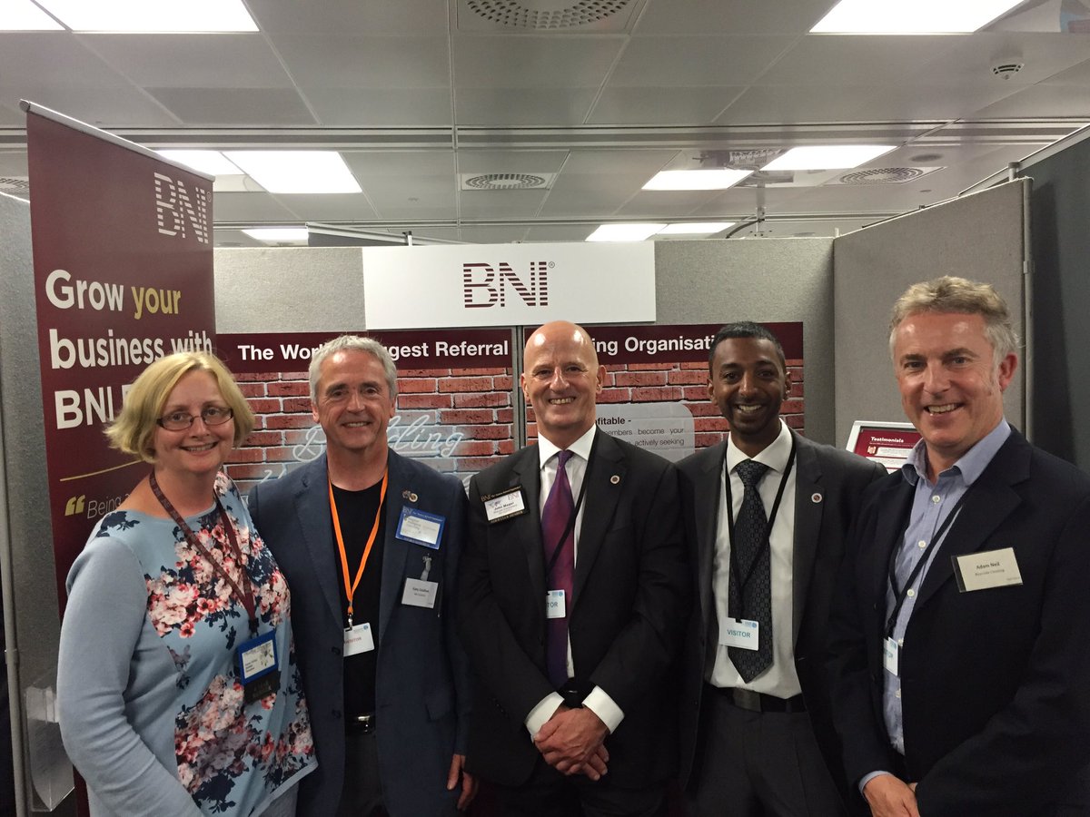 OnPointCareers's tweet photo. The BNI stand has been very busy today as 2 chapters come together in a joint effort @BNI_Surbiton @BNI_Elmbridge https://t.co/3YzhW0wqqD