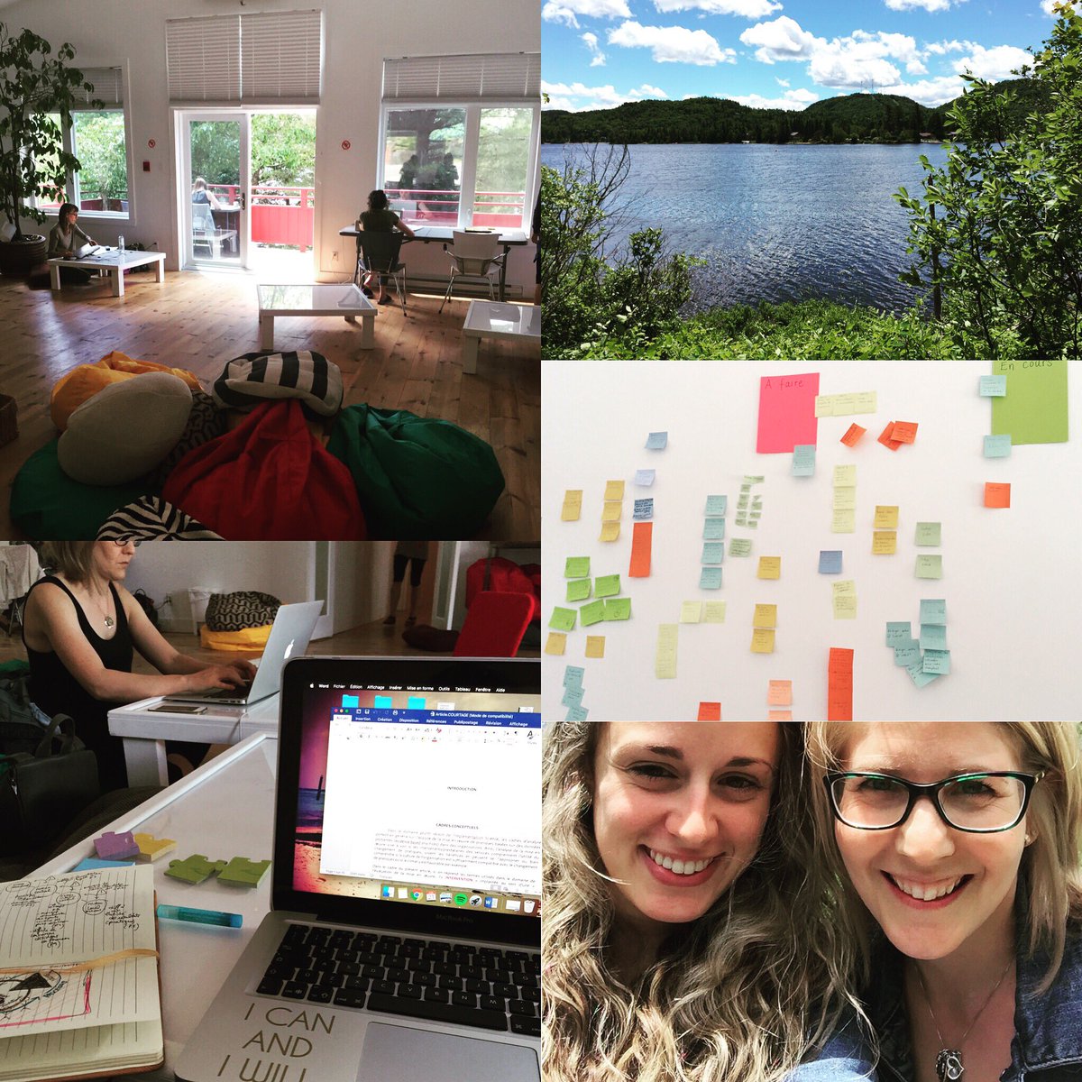 EstherMcSween's tweet photo. #thesezvous Rédigeons notre thèse tous ensemble !! @PhDForum @AnneMarieTrem @UMontreal https://t.co/LNklQsTQFW