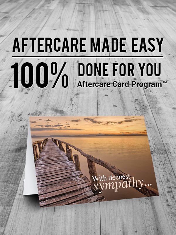 preneedbuilders's tweet image. Every funeral home owner knows they should be doing this!  Sign up today at aftercarecardprogram.com