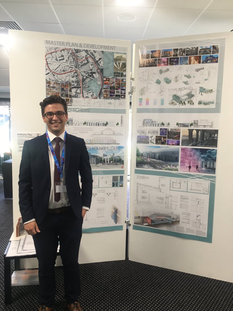 aknotay's tweet photo. So impressed w sophistication of student competition designs  @MarketingDerby #DPS2016 esp Antony May @_sfarchitects https://t.co/ox2K3VNwww