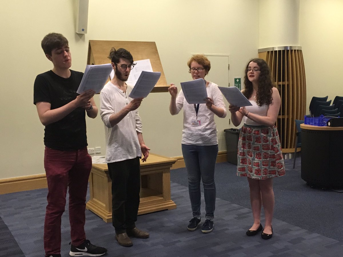 hass_impact's tweet photo. Rehearsals are in full flow! @DaisyMGibbs and choir prepping for their showcase performance #hass16impact #ncl https://t.co/DnpkIdYF1e