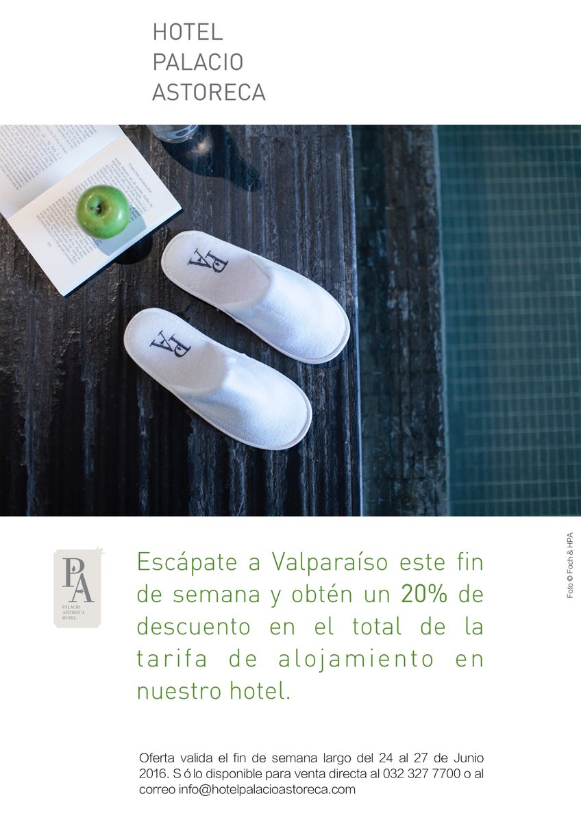palacioastoreca's tweet photo. Aprovecha de este fin de semana largo y escápate a Valparaíso! 20% OFF. #Valparaiso #Relajate #Escapate. https://t.co/4bStHblf5t