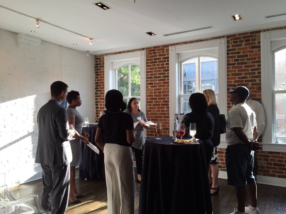 PSUWorldCampus's tweet photo. We had a great time w/our students, alumni, & future #NittanyLions earlier this week at #FathomGallery in DC! https://t.co/4eJhhGr0PY