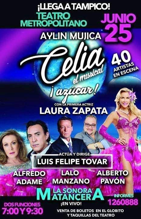 Sábado 25 en el @ECM_METRO la obra musical mas esperada con 40 artistas en escena  #SonoraMatancera <a href="/Aylin_Mujica/">Aylin Mujica</a>