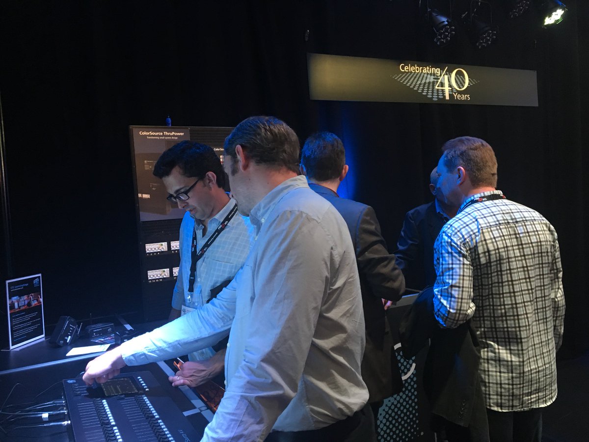 ETCInc's tweet photo. Have you visited our #ABTT Stand of the Year (B40 & C40) to try out our award-winning #ETCColorSource products? https://t.co/Lv8EGmuT6e