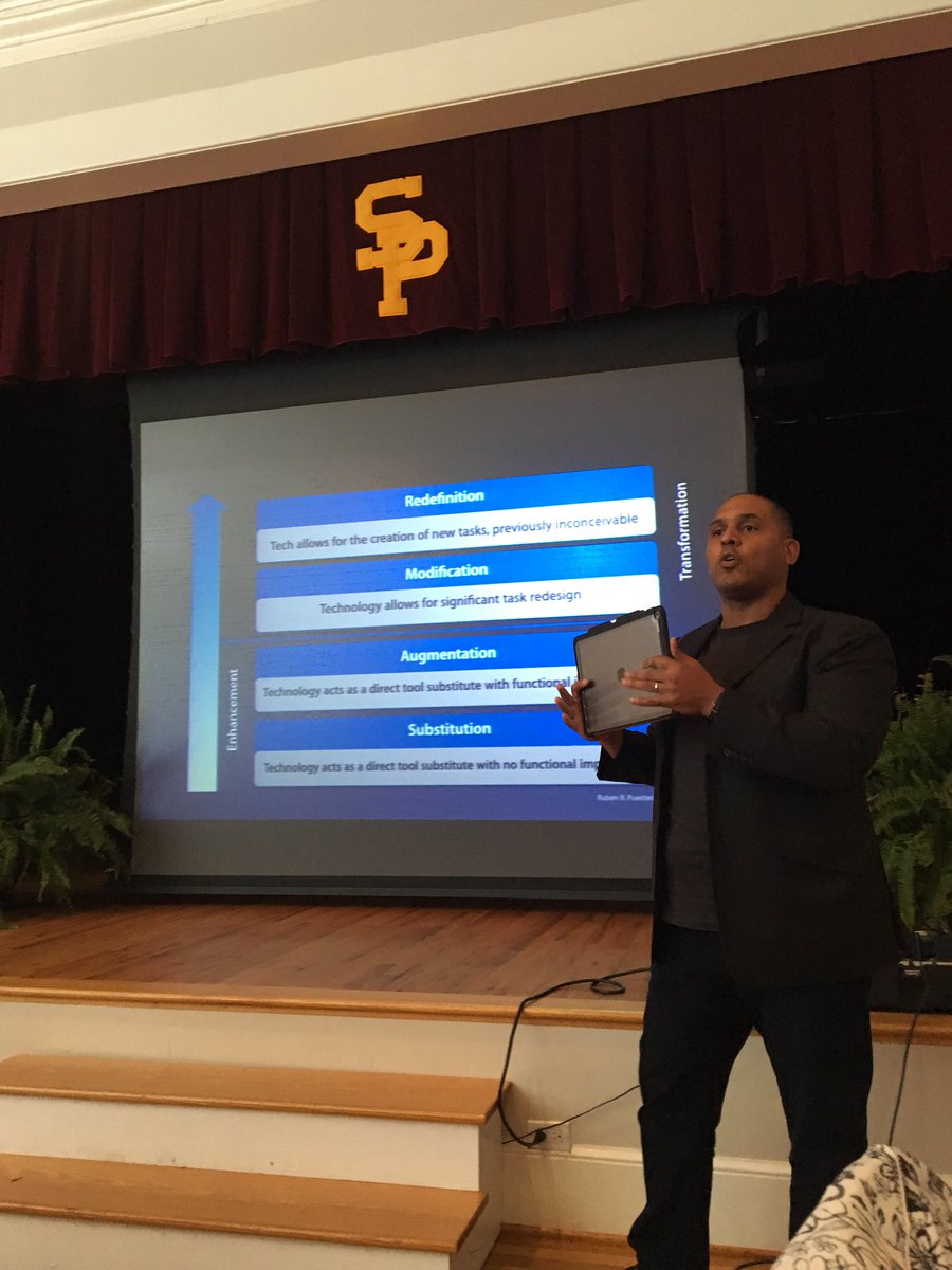 PatWalmsley2's tweet photo. #SAMR #Enhancement to Transformation https://t.co/5lehavPz2w