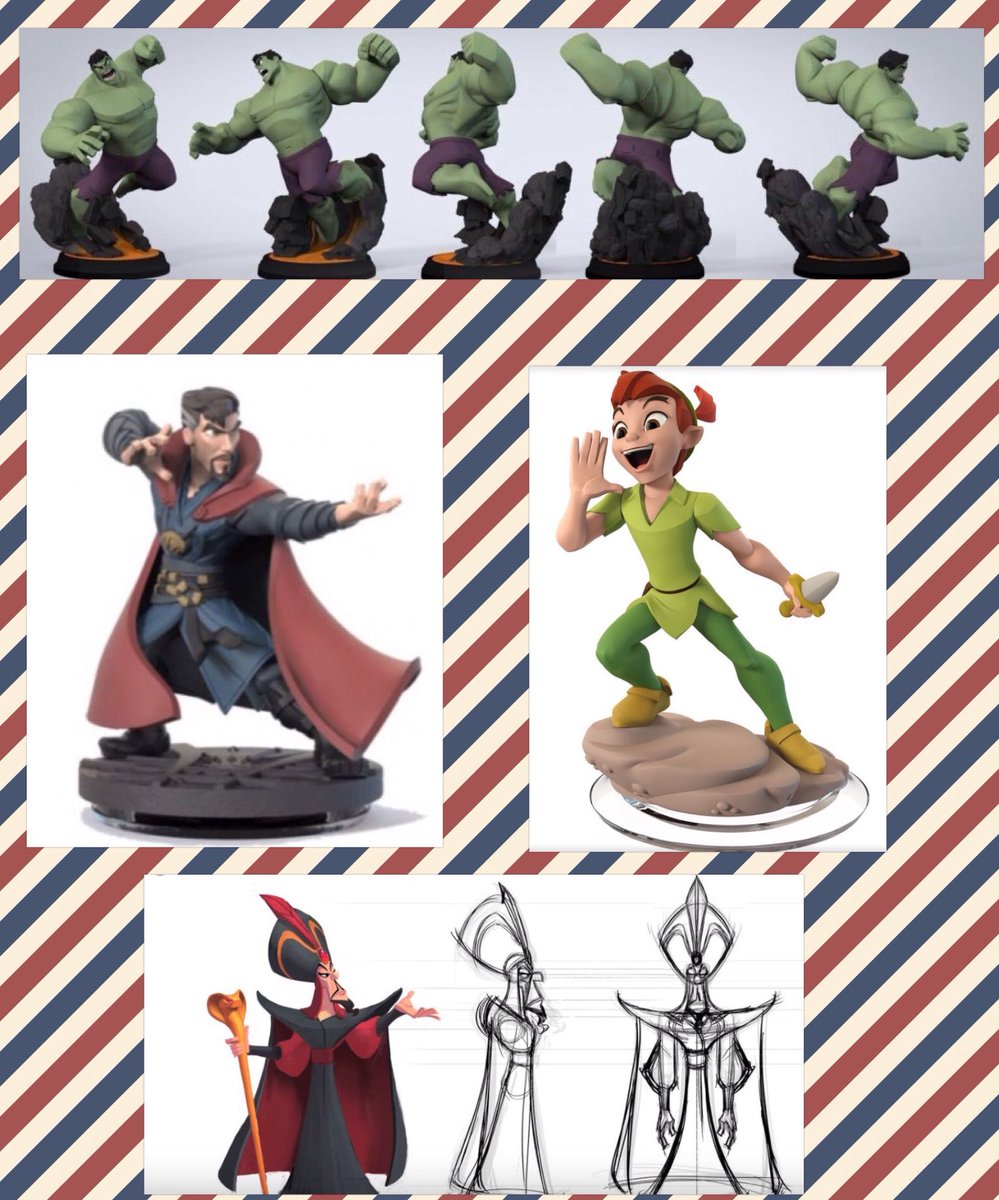 leowrightstudio's tweet image. @DisneyInfinity #DisneyInfinity 
I can't believe all these figures were close to coming out. I need a Peter Pan.