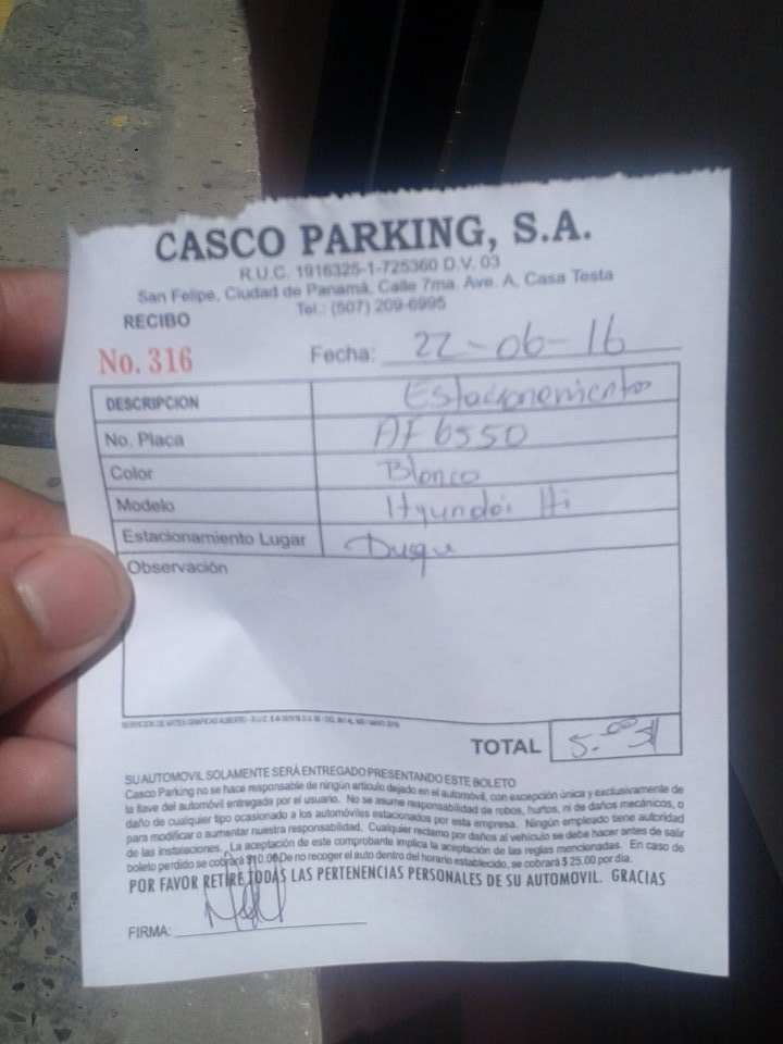 <a href="/AlvaroAlvaradoC/">Alvaro Alvarado - Noticias 180 Minutos/ Sin Rodeos</a> 5 dolares ppara parkearse en csco. Si te parkeas mal te remocal la attt. El pueblo primero