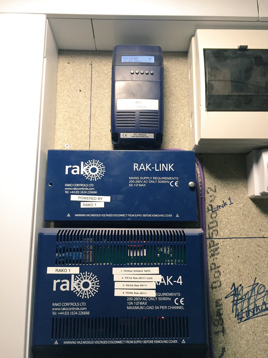 JR_techservices's tweet image. We don't just do events but also installs as well.16 pack @RakoControls system just installed.Controlled from iPad.