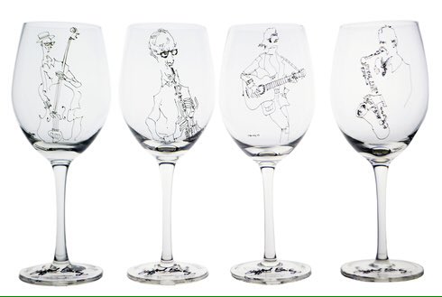 The Troubadour collection includes a set of 4. #bassist #guitarist #saxophonist #clarinetist shopcliffordbailey.com
