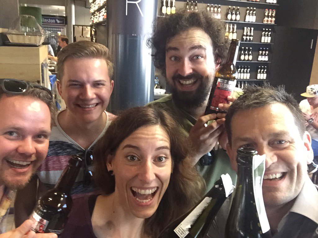 Airport time with <a href="/wearerequired/">required</a> – the most "liquid" web agency <a href="/velthy/">Stefan Velthuys</a> <a href="/swissspidy/">Pascal Birchler</a> <a href="/neverything/">Silvan Hagen ⚡️</a> <a href="/karinchristen/">Karin Christen</a>