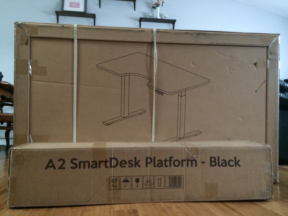 Thanks <a href="/autonomousdotai/">Autonomous</a>, now I'm not going to get any work done... #pumpedforthisdesk #mustassemblenow #standupdesk