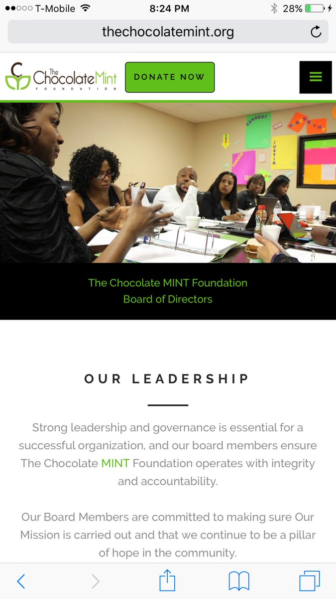 theMINTcares's tweet photo. TCMF Board of Directors ensure we continue to fulfill our mission with integrity and transparency #TCMF #MINTBoard https://t.co/BD5C0pI8ZD