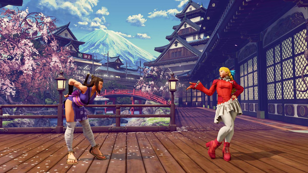 StreetFighter's tweet photo. Battle costumes and new stage variations coming with the June patch!

https://t.co/UNFkR2xi4y https://t.co/HfzZOvlwBK