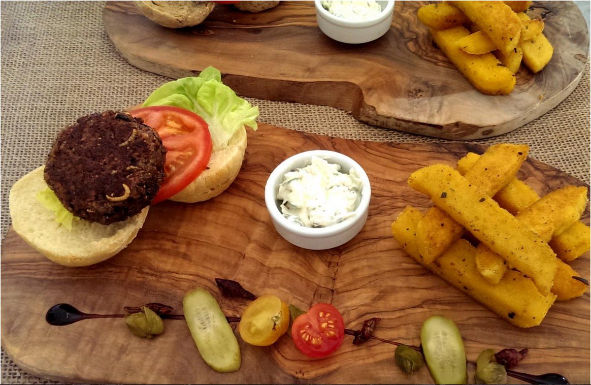 Huhcorporate's tweet photo. #GrubKitchen: Britain's first #insect restaurant https://t.co/Ij7EC7x7q2 #futureoffood #foodtech https://t.co/0pWPDAtyB5