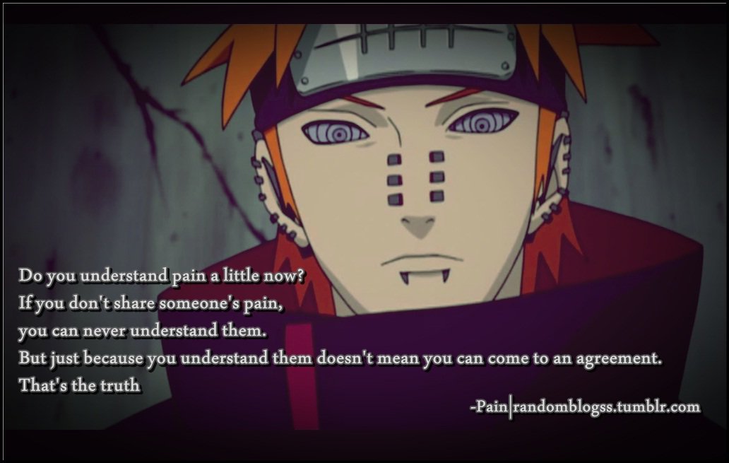 30+ Ide Pain Quotes Naruto Indonesia