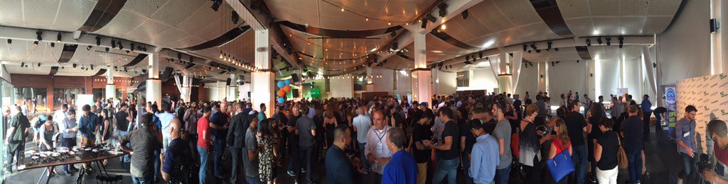 givoly's tweet photo. Tech crowd gathering at @TechCrunch Meetup+Pitch-off. Check out pano. Looking forward to pitching 4 @ecofusion3 https://t.co/mp6ctuFoJ2