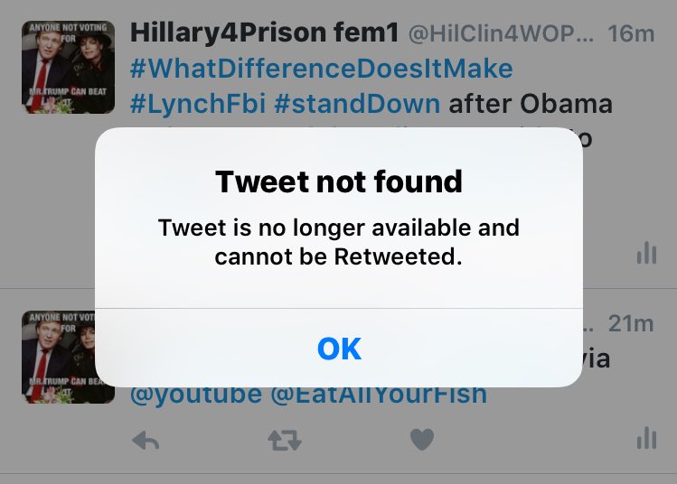HilClin4WOPriso's tweet photo. @HilClin4WOPriso WHO owns the hill? Some 1 did not like my proTrump anti Hillary comments #Shadowboxed #TheFIX https://t.co/WYX32OawJY