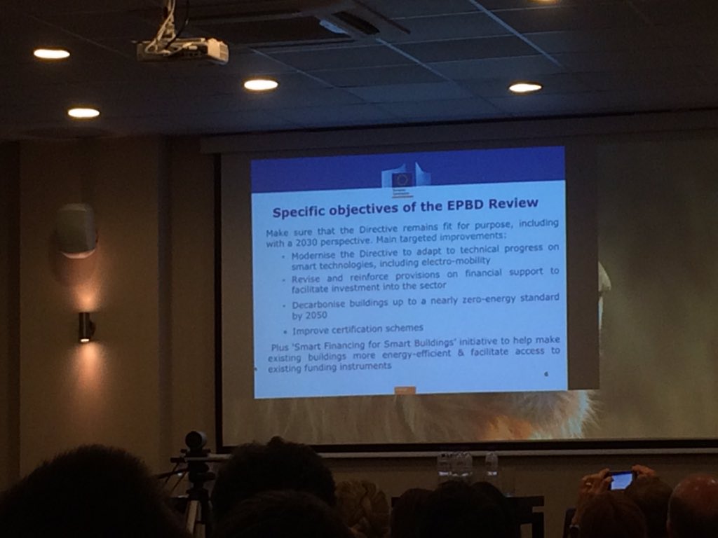 #EED #EPBD review scope by Fiona Kinsman of @EnergyEurope